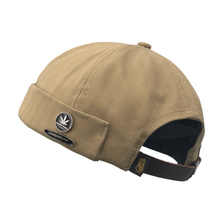 Nón Miki Hat GD metal logo beige 551