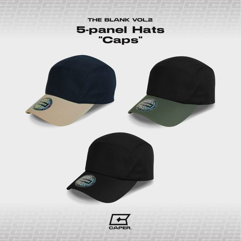 Nón 5 Panel Cap Caper blank