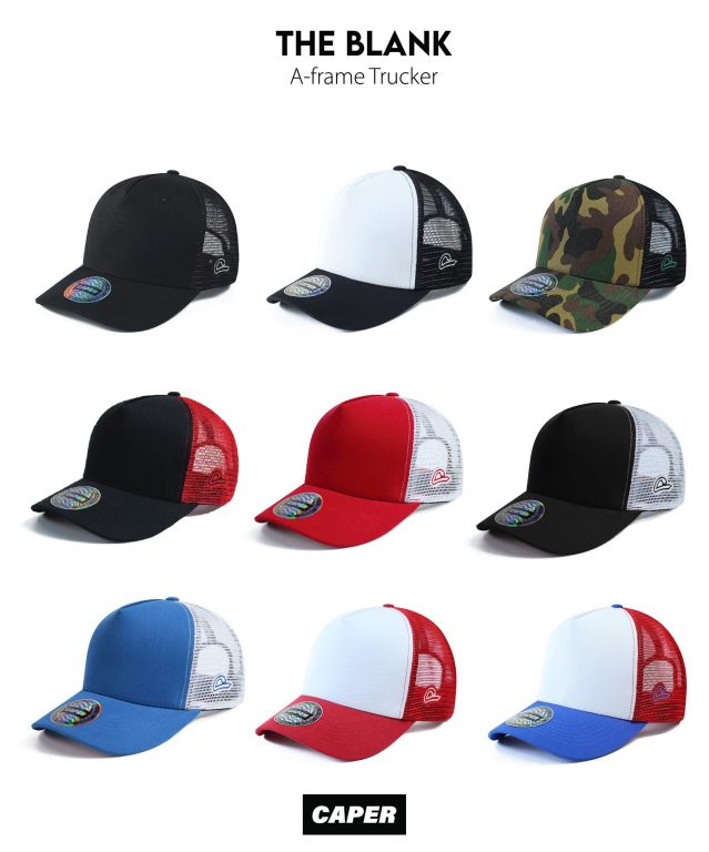 Nón A-Frame Trucker Cap Caper blank multicolor