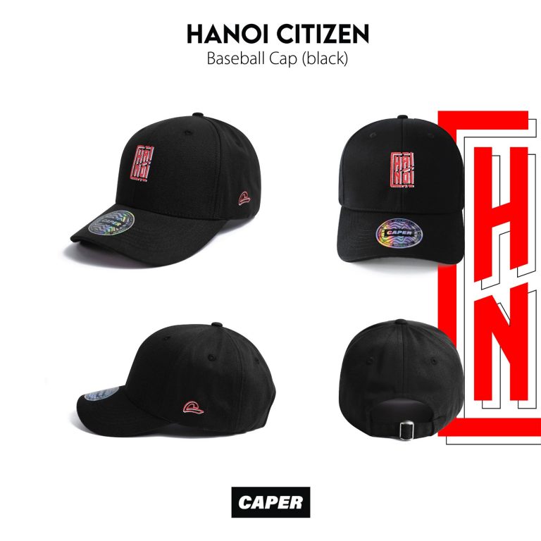 Nón Hanoi Citizen Ballcap Caper red