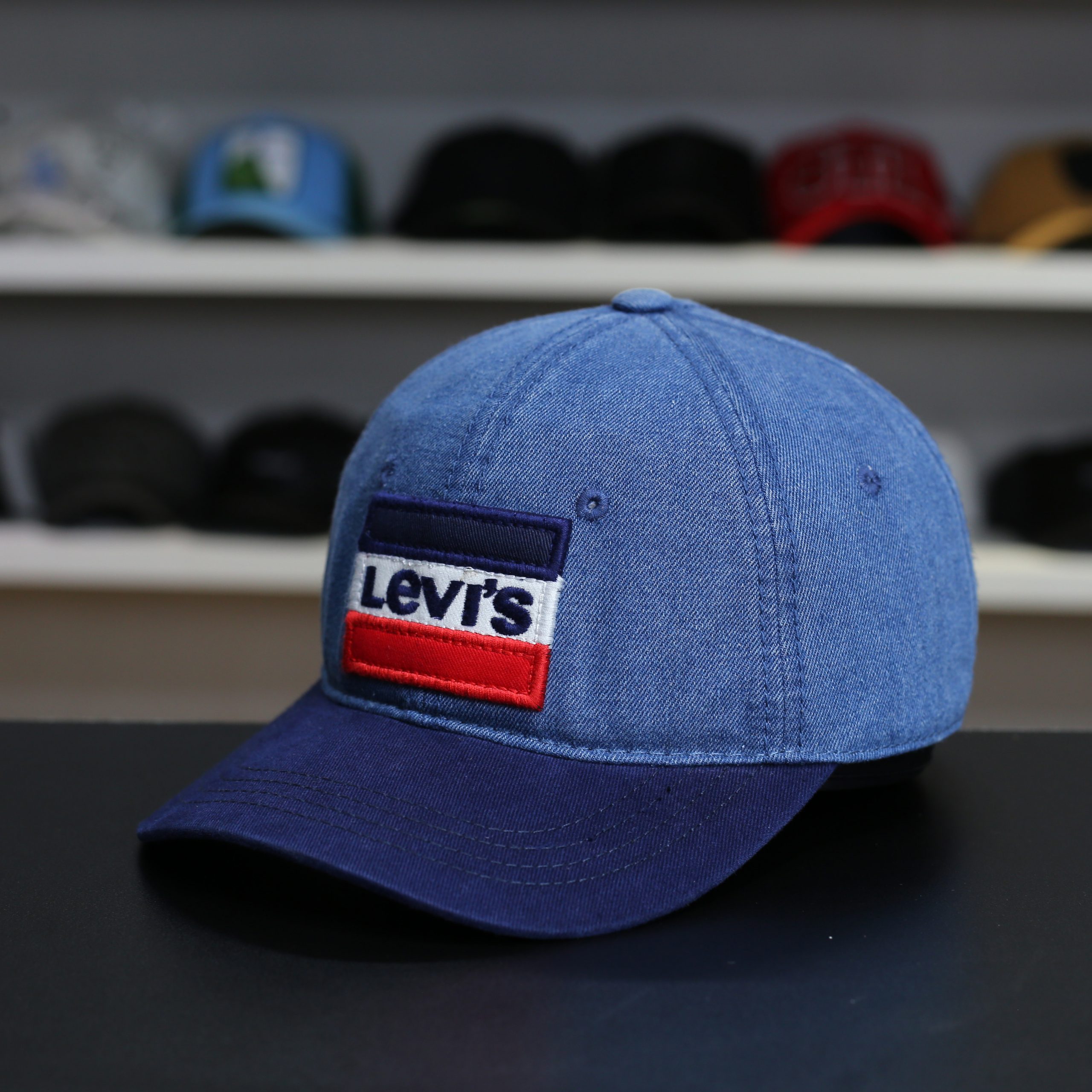 Nón Ballcap jeans logo Levi's 1027 - Caper