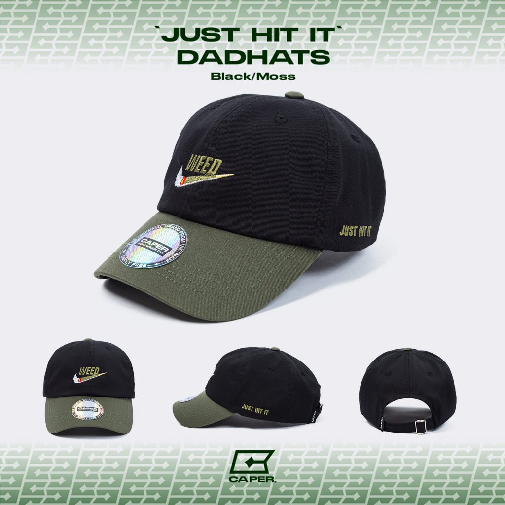 Mũ Caper form mềm " Just Hit It" Caper