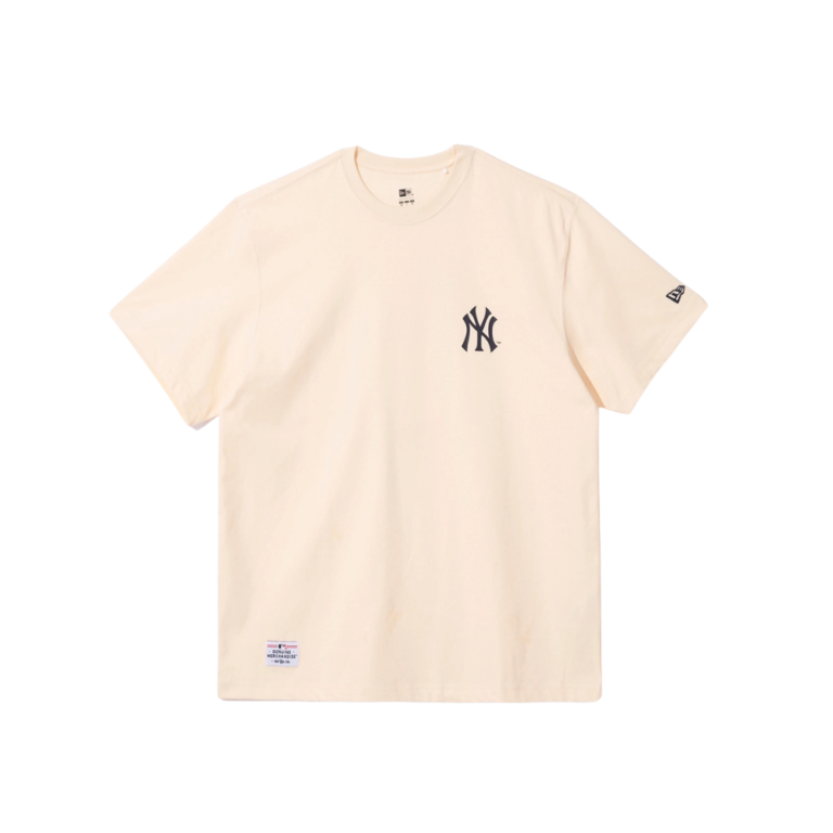 Áo Thun New Era – Ny Vẩy Sơn – Painted T-Shirt Pearled Ivory